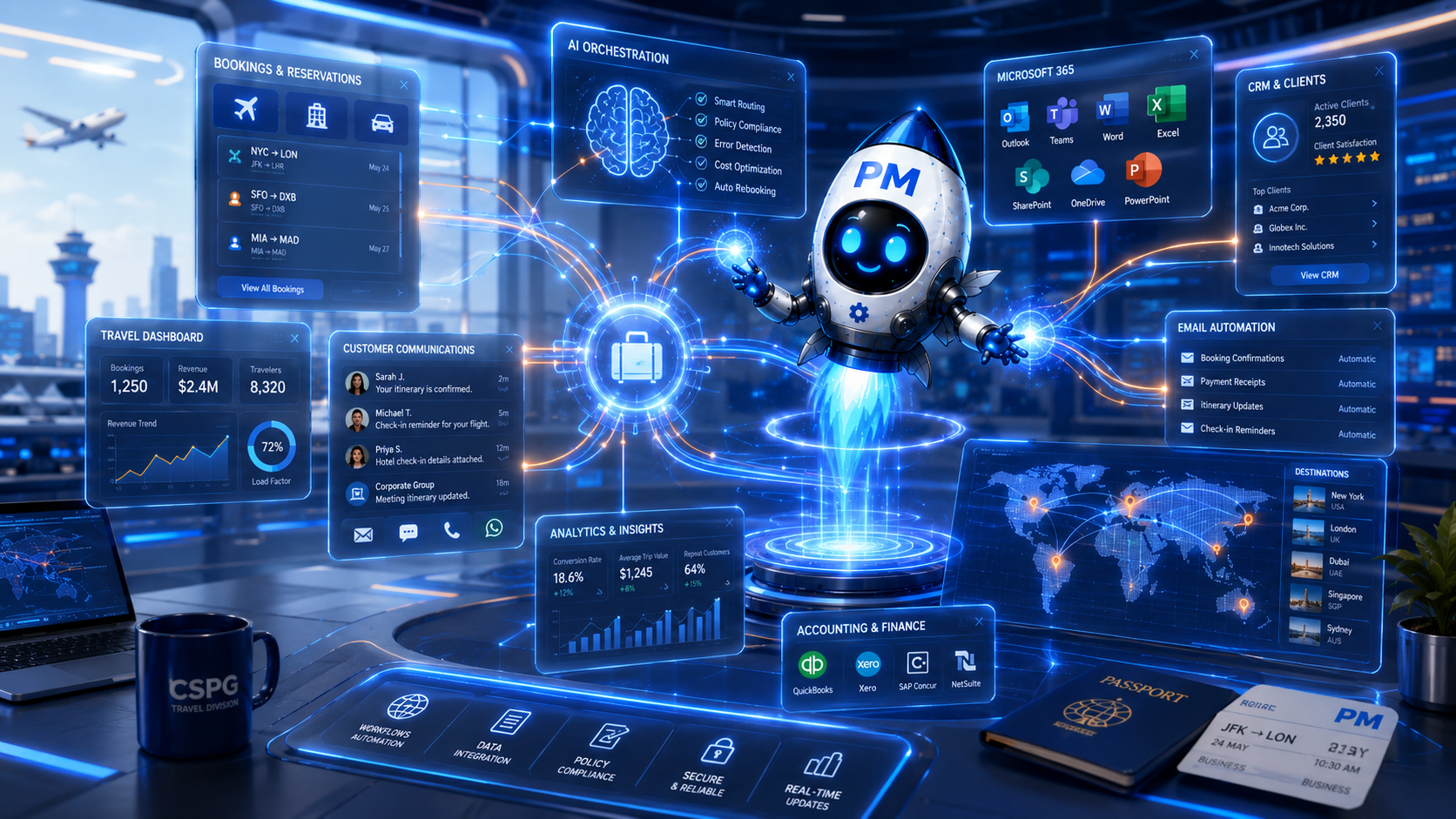 Workflow & AI Automation for Travel Businesses